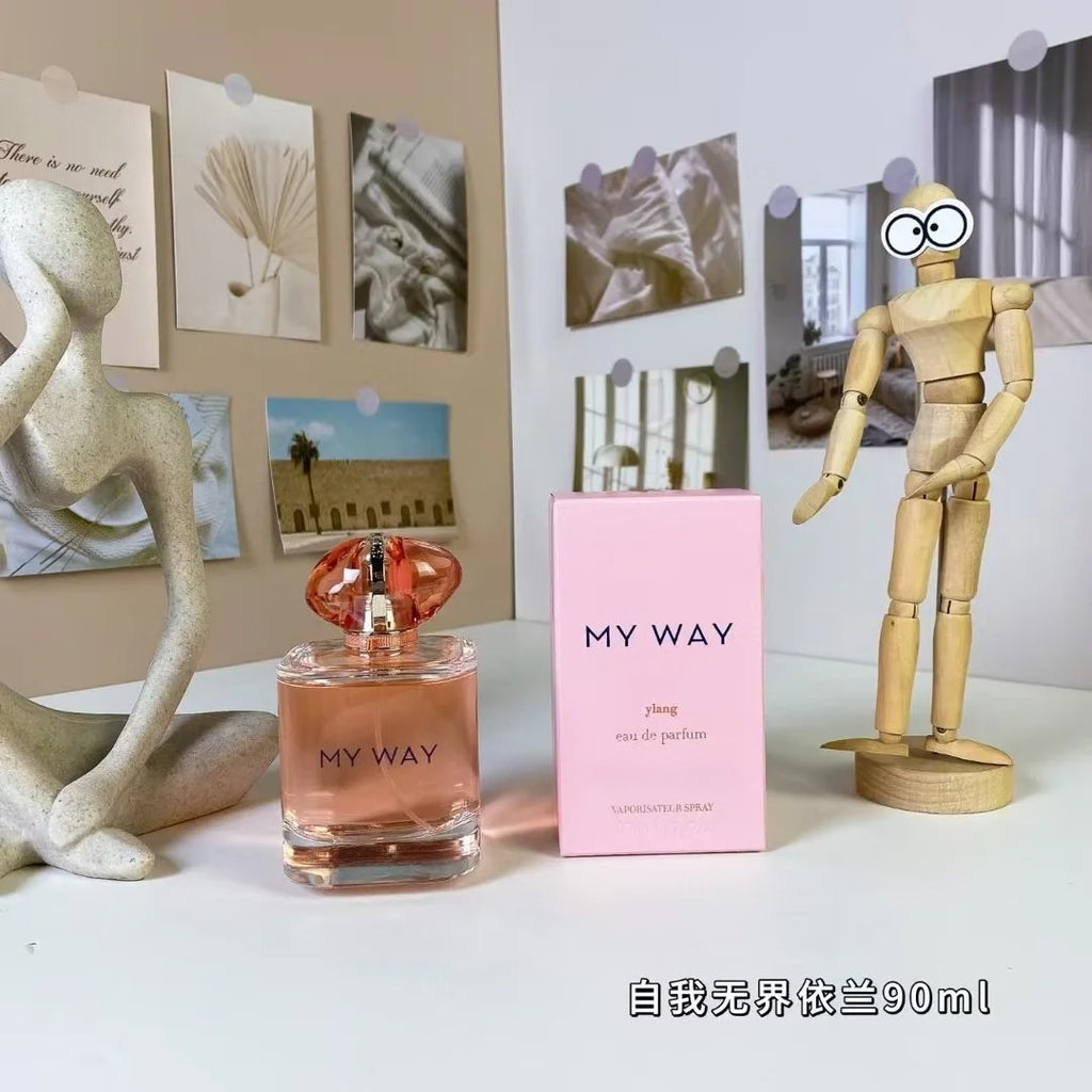 90ML Premium Brand Perfume My Way For Women High Lasting Desert Sand Aroma Elegant Eau De Parfum For Romantic Occasion