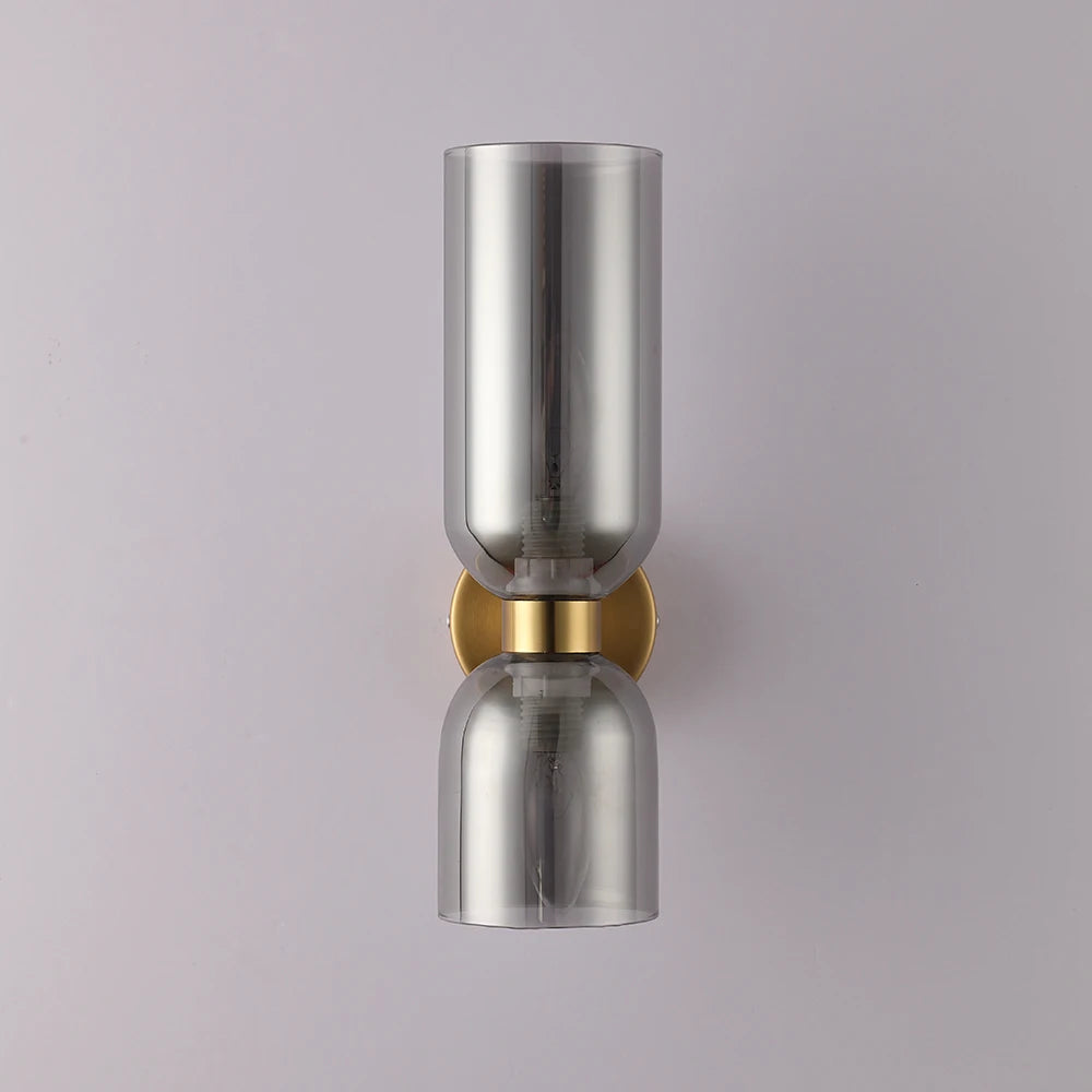 Postmodern Luxury Bedroom Bedside Wall Lamp Glass Shade Modern Minimalist Background Corridor Staircase Art Wall Lighting