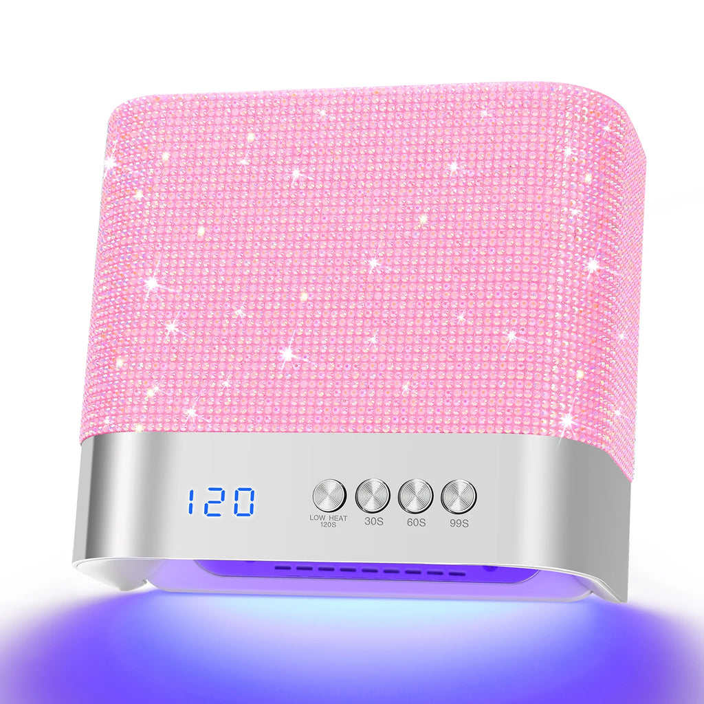 UV LED Nail Lamp 36LEDS Gel Polish Drying Lamp With Automatic Sensing 4 Timer Removable Magnetic Base Plate Manicure Salon Tools