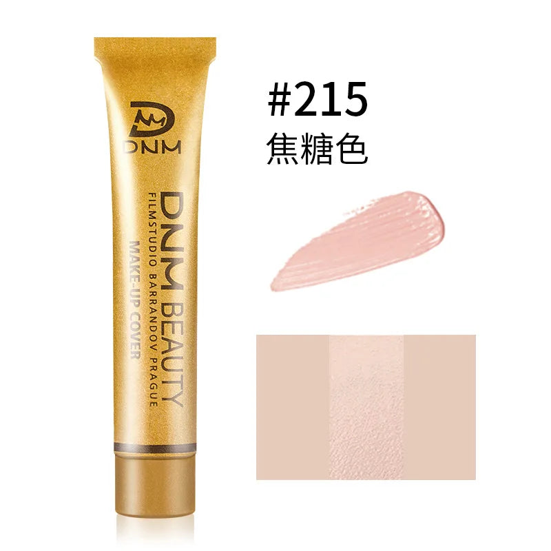 DNM High Quality Covering Concealer Makeup Moisturizing Face Concealer Foundation Waterproof Lasting Concealer Covering Cream