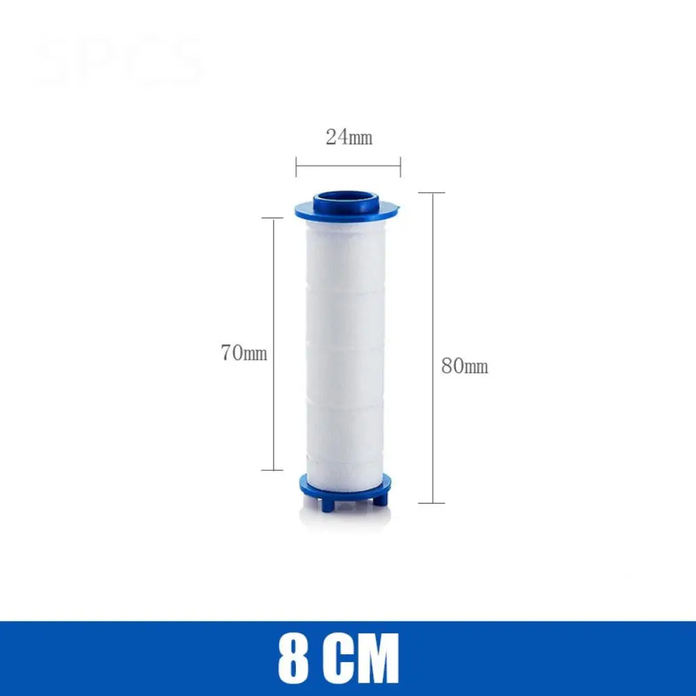 5Pcs Shower Head Replacement for Most Hand Held Bath Sprayer PP Cotton Filter Cartridge Water Purification Bathroom Accessory