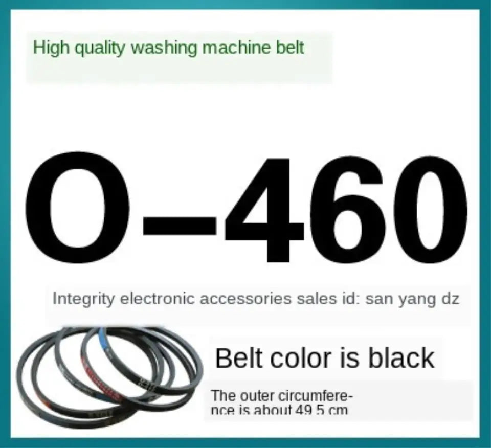 Washing machine belt O-belt semi-automatic washing machine fully automatic washing machine motor conveyor belt