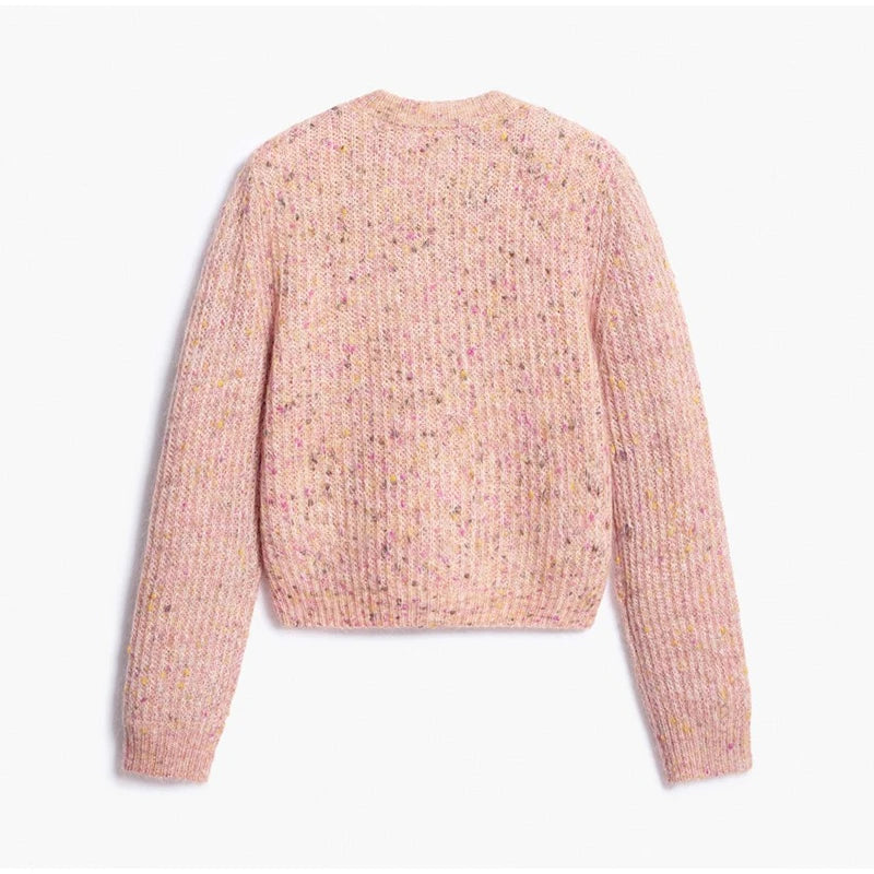 URBANCREW Marled Knit Cardigan — Cropped Casual Layer