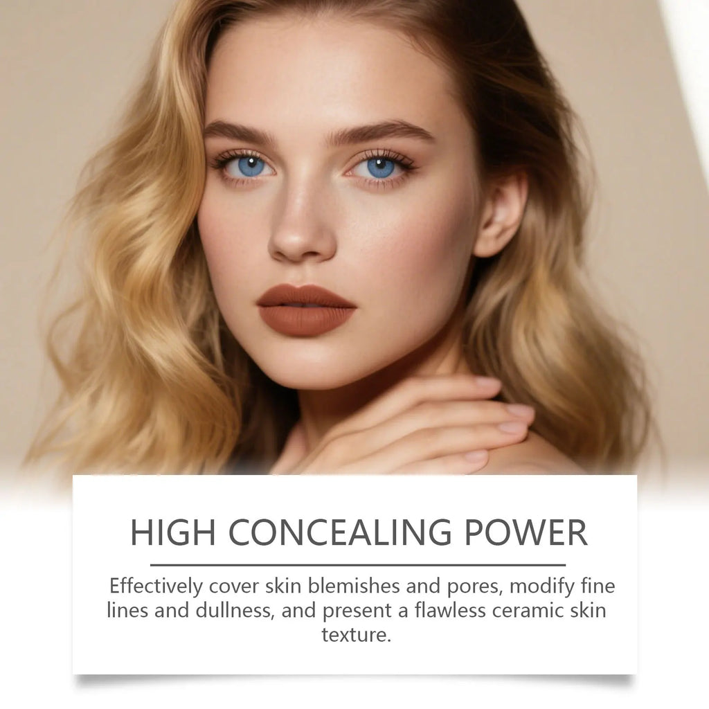 Mushroom Head Air Cushion Moisturizing Whitening Concealer CC Cream Foundation Waterproof Oil Control Long-Lasting Nude Makeup