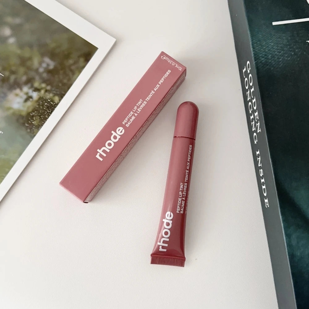 Rhode New Lip Stick Lip GlossesPocket Blush Lip Cheek Hydrating Glazing Mist Natural Rouge Powder Blush Cream Cheek Makeup Bag