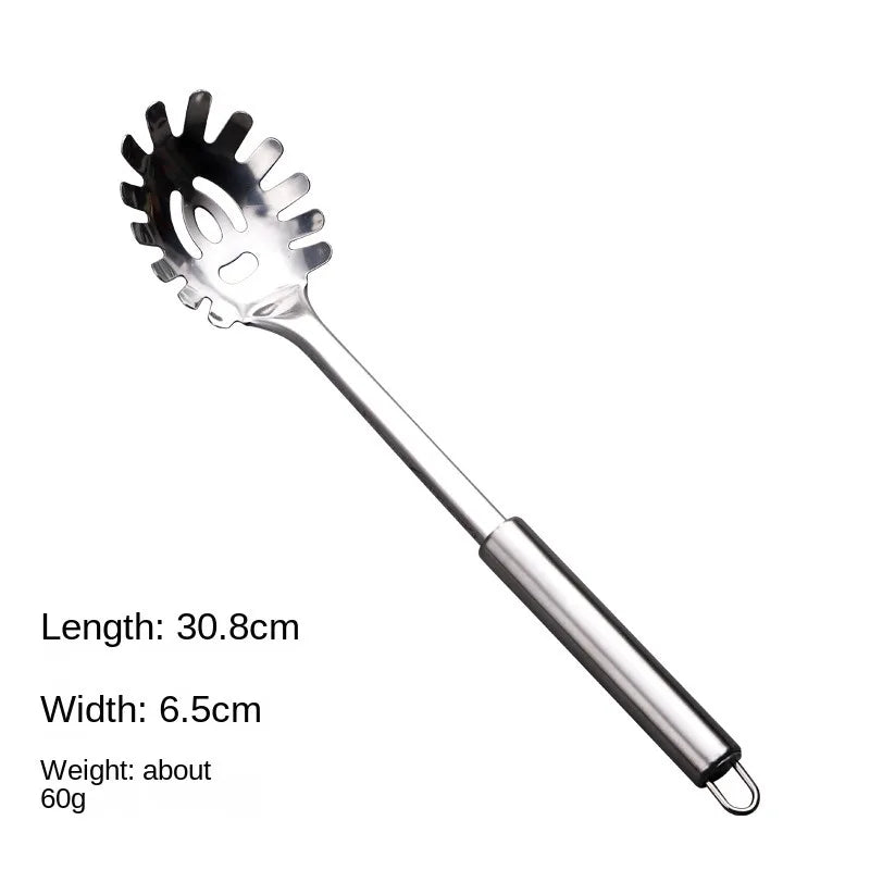 Durable Stainless Steel Wok Spatula Long Handle Kitchen Gadgets Kitchen Cooking Utensil Set Slotted Turner Cooking Tools
