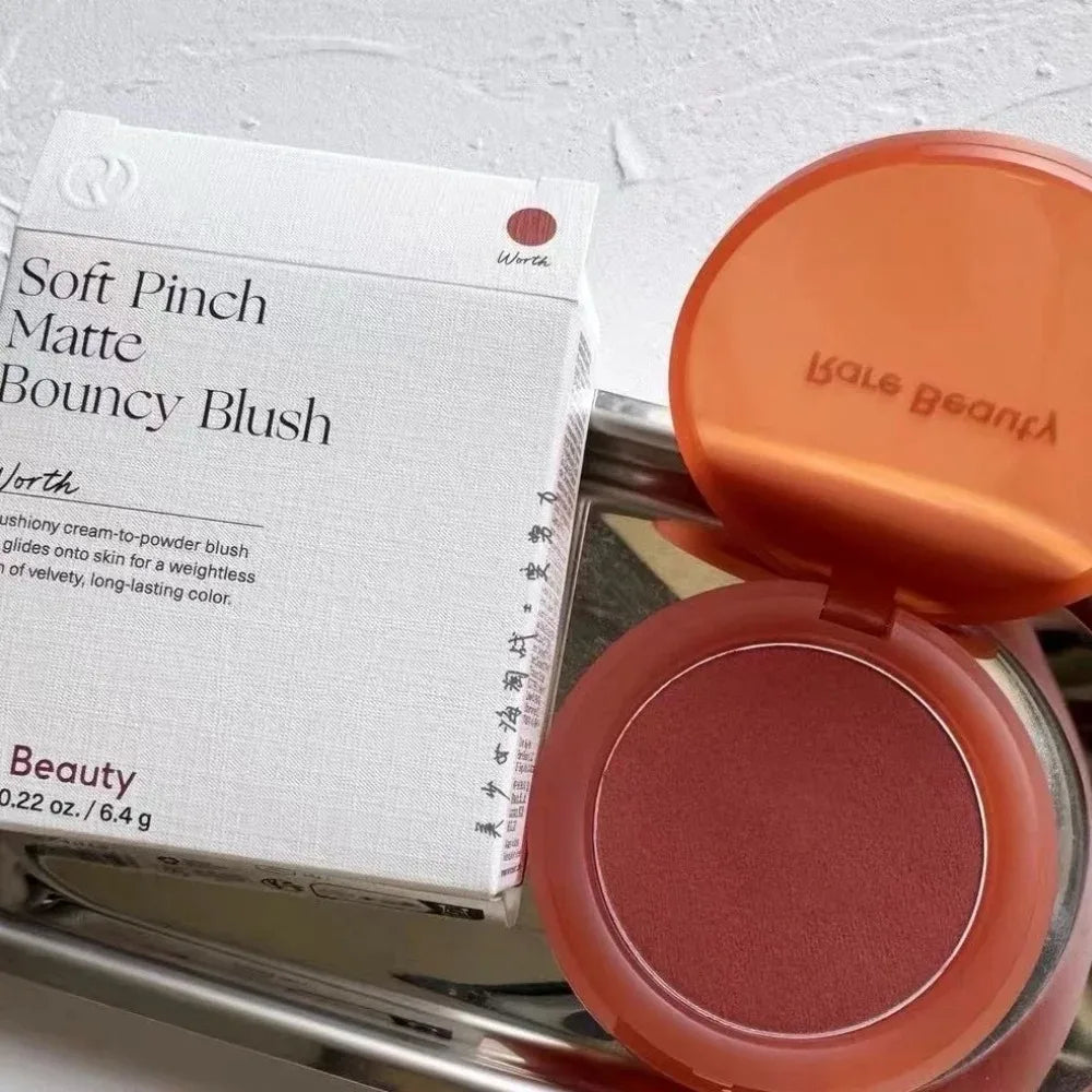 Rare Beauty Soft Pinch Matte Bouncy Blush Waterproof Sweatproof&Portable Cushion Easy Blend Noncomedogenic All Day Wear Makeup