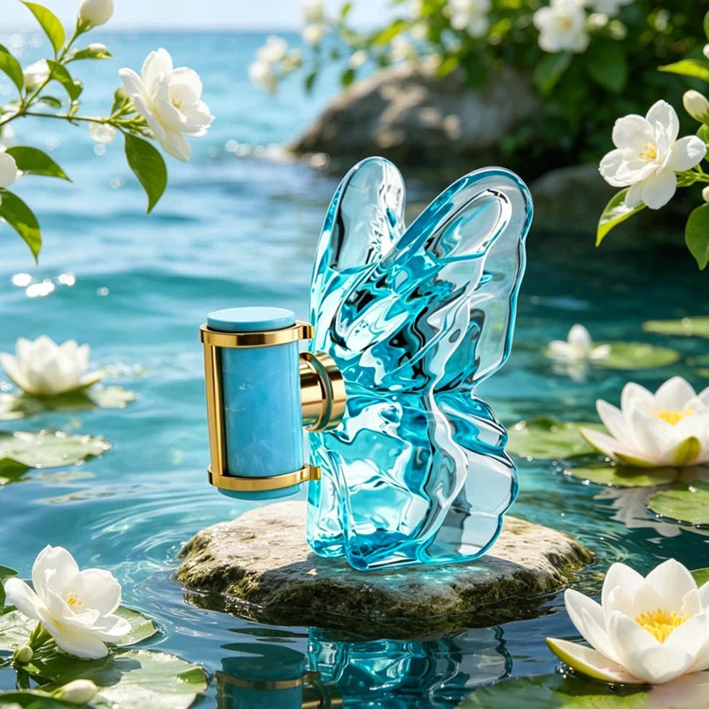 Creative Butterfly-shaped Perfume 35ml Citrus Vanilla Jasmine Luxury Eau De Toilette Women's Long-lasting Charming Fragrance