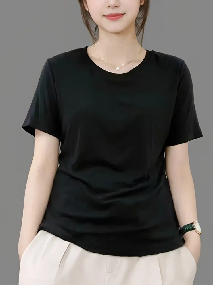High Waist Wide Leg Pants Women's Thin Drapey Loose Casual Straight Long Trousers plus Size Comfortable Slimming Summer Pants