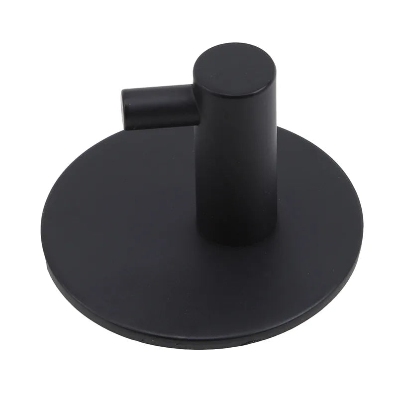 1Pcs Stainless Steel Black Silver Bathroom Hardware Set Towel Rack Toilet Paper Holder Towel Bar Hook Bathroom Accessories
