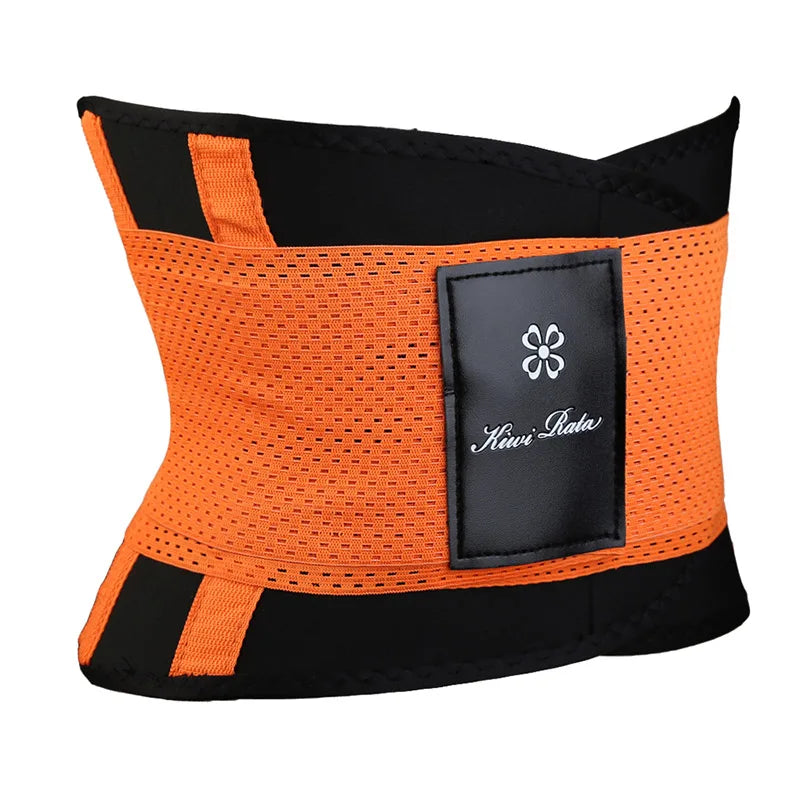 Men Body Shaper Waist Trainer Slimming Fitness Belt Weight Loss Fat Burning Sport Girdle Sweat Trimmer Workout Cincher Shapewear