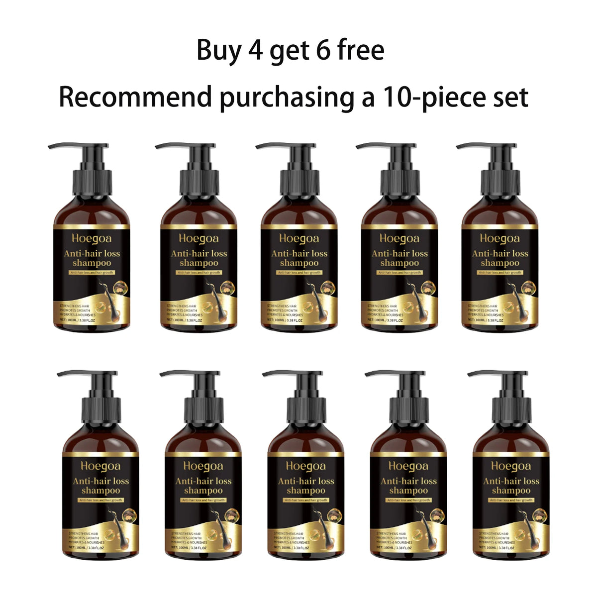 Ginseng Hair Shampoo Clean Scalp Improve Hair Quality Refreshing Oil Control Anti Dandruff Reduce Hair Loss Ginseng Shampoo