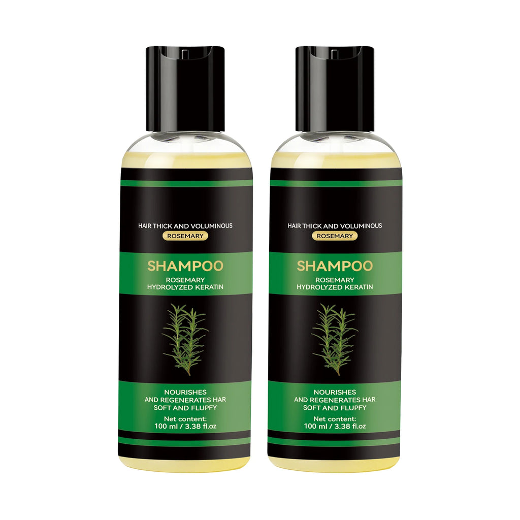 Rosemary Keratin Shampoo – Nourishes Dry, Frizzy Hair with Keratin & Rosemary, Gently Cleans Scalp & Supports Manageable Hair