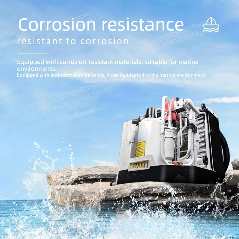 Self-contained Marine Air Conditioner for Boat  Water Cooled Chiller Vessel Yacht Air Conditioning