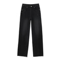 Maxdutti 2026 Spring High Waist Wide Leg Jeans For Women Minimalist Basic Jeans Denim Pants Casual Jeans Trousers