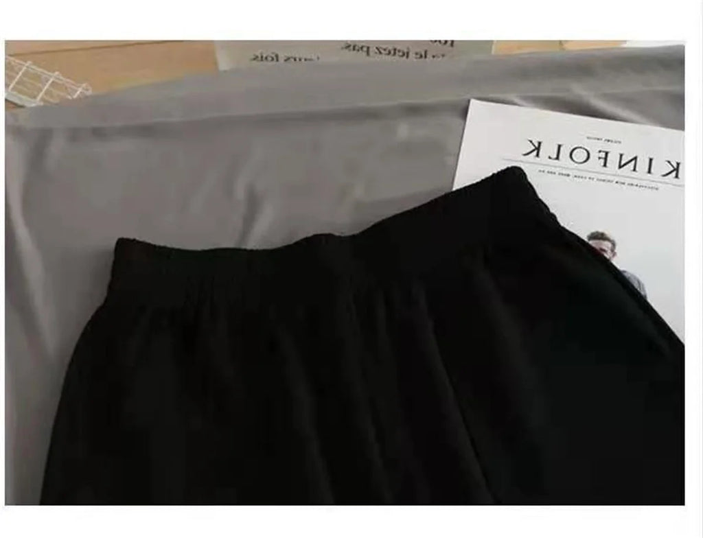 Women Summer 2026 Loose Slim Drawstring Hot Pants Korean High Waisted Wide Leg Casual Versatile Sports Shorts for Outdoor Wear