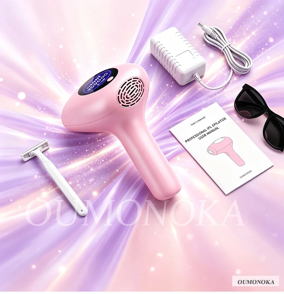 IPL Permanent Laser Epilator  Beauty Women's Shaver Bikini Care Appliances Facial Massage Photoepilator Choice Laser Hair Remova