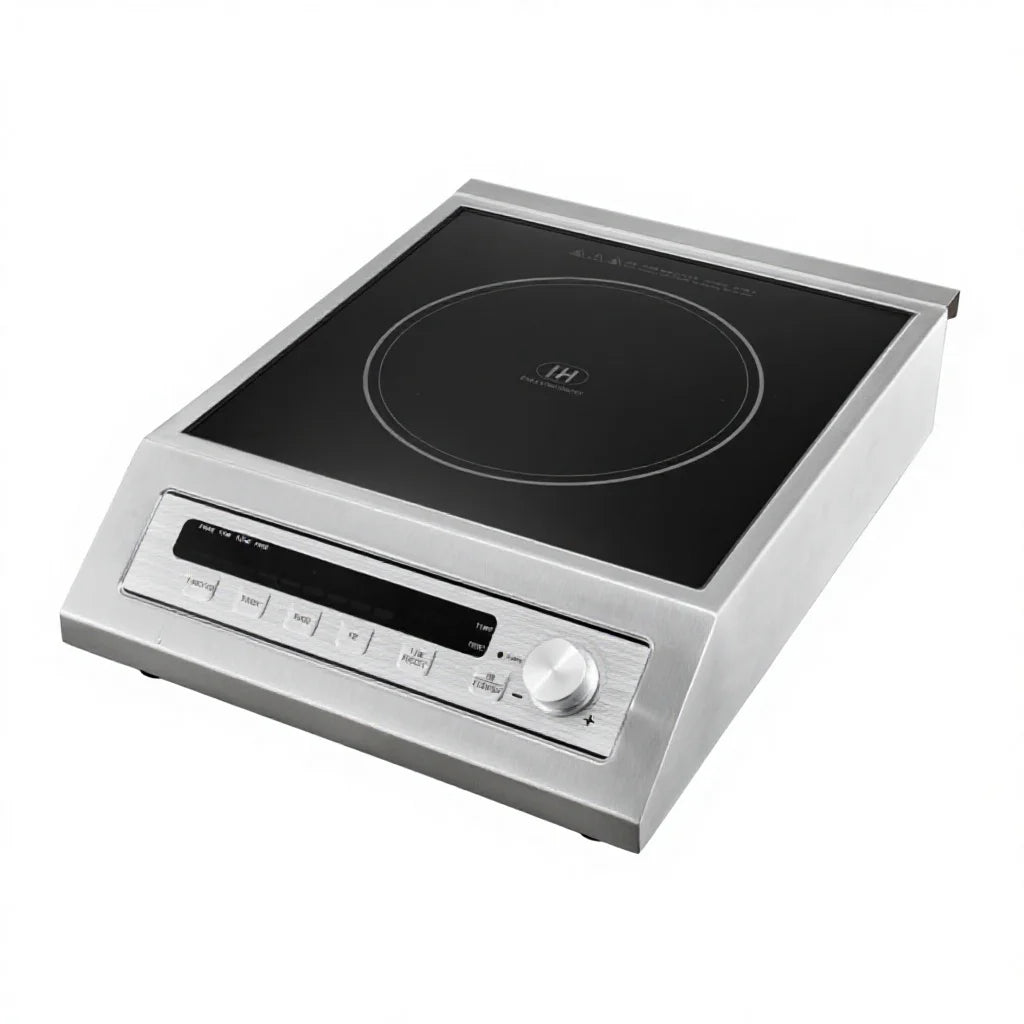 3500W Induction Cooker, Multi-function Single Burner, Waterproof LCD Display, Commercial Electric Stove, 10 Temperature Settings
