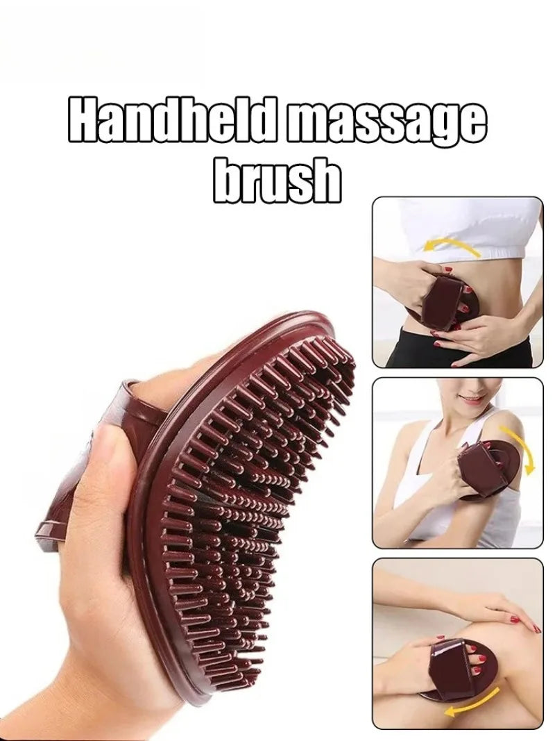 Universal Silicone Meridian Slimming Brush Body Beauty Leg Massage Tool Five Elements Dredging Health Care Scraping Equipment