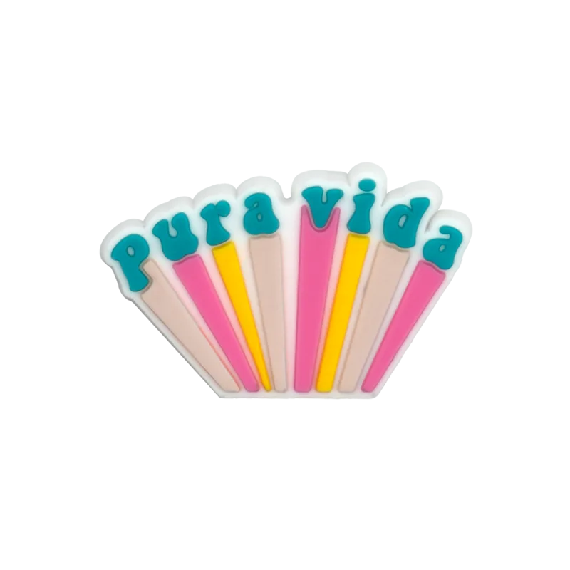 1/30PCS Shoe Charms New Hawaiian Style Flower Surf Board Shoe Accessories Pins for Clog Kawaii Women Men Cute Shoe Decoration