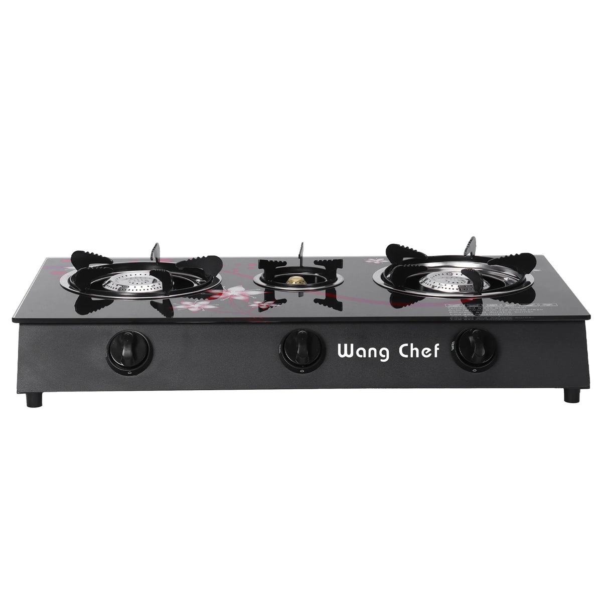 Factory Wholesale 3 burner Home Kitchen Stove Cook-top Table Stand Gas Cooker Use LPG