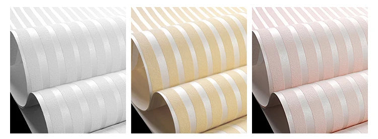 Modern Vertical Stripe Wallpaper Pink Blue Striped Living Room Decor TV Wallpapers 3d Elegant Home Decoration Wall Papers