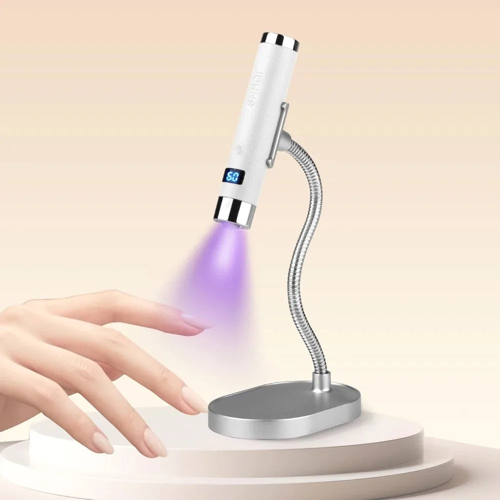 Ai Sensor Nail Lamp UV LED Mini Lamp Rechargeable Cordless Lamp Desktop and Handheld Drying Light Curing All Nail Gel Quickly