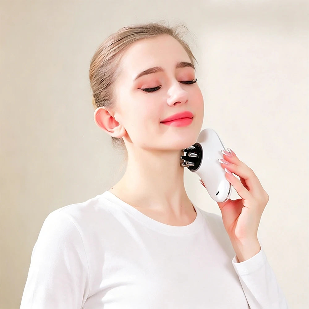 3+1 Body Sculpting Machine Red Light Vacuum Cupping Sculpting Machine Dual Modes Portable Face Body Slimming Massager