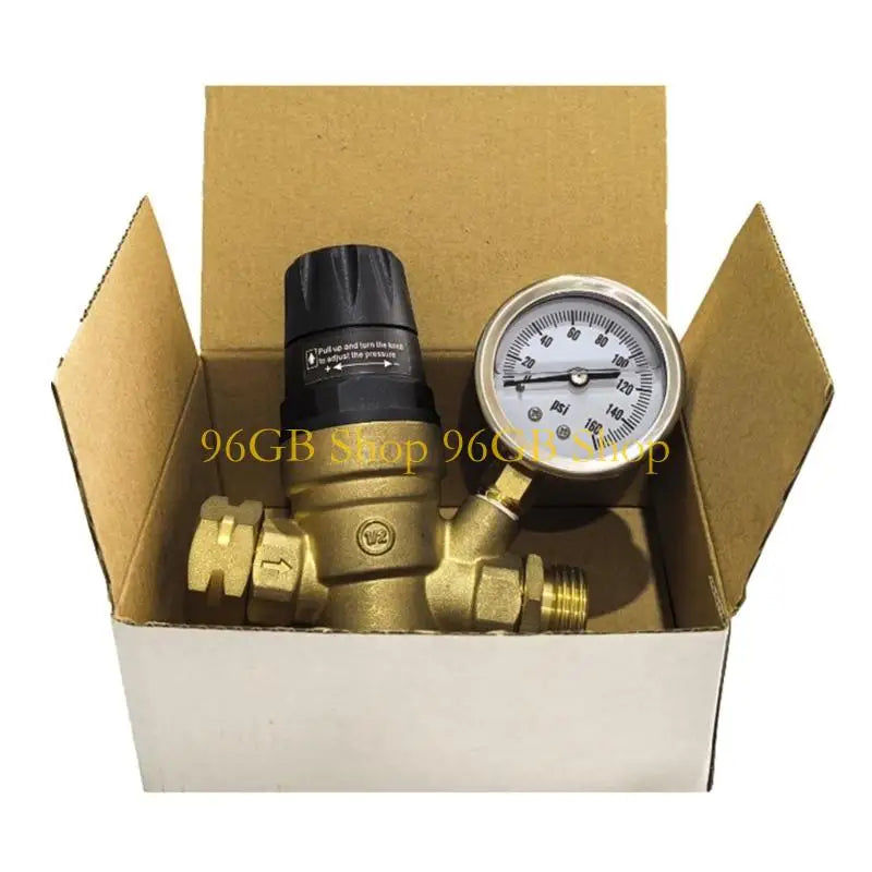 96GB Professional Copper Regulator Valves Precisions Cast RVs Water Pressure Control Valves With 3/4 Inch NPT Connection