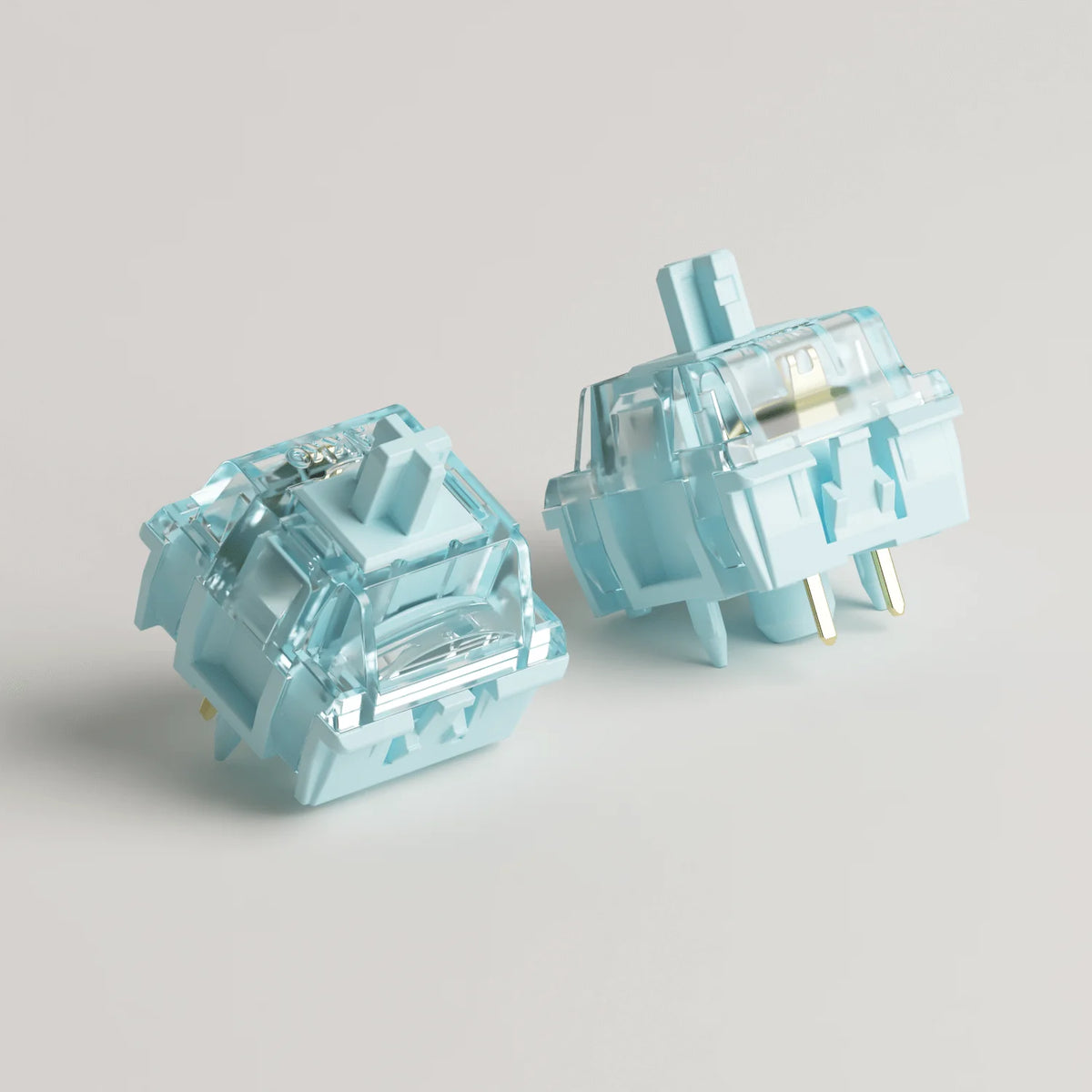 Akko V5 Pro Creamy Blue Switch 5 Pin 45gf Thocky Tactile Switch Factory Lubed Compatible with Cherry MX Mechanical Keyboard