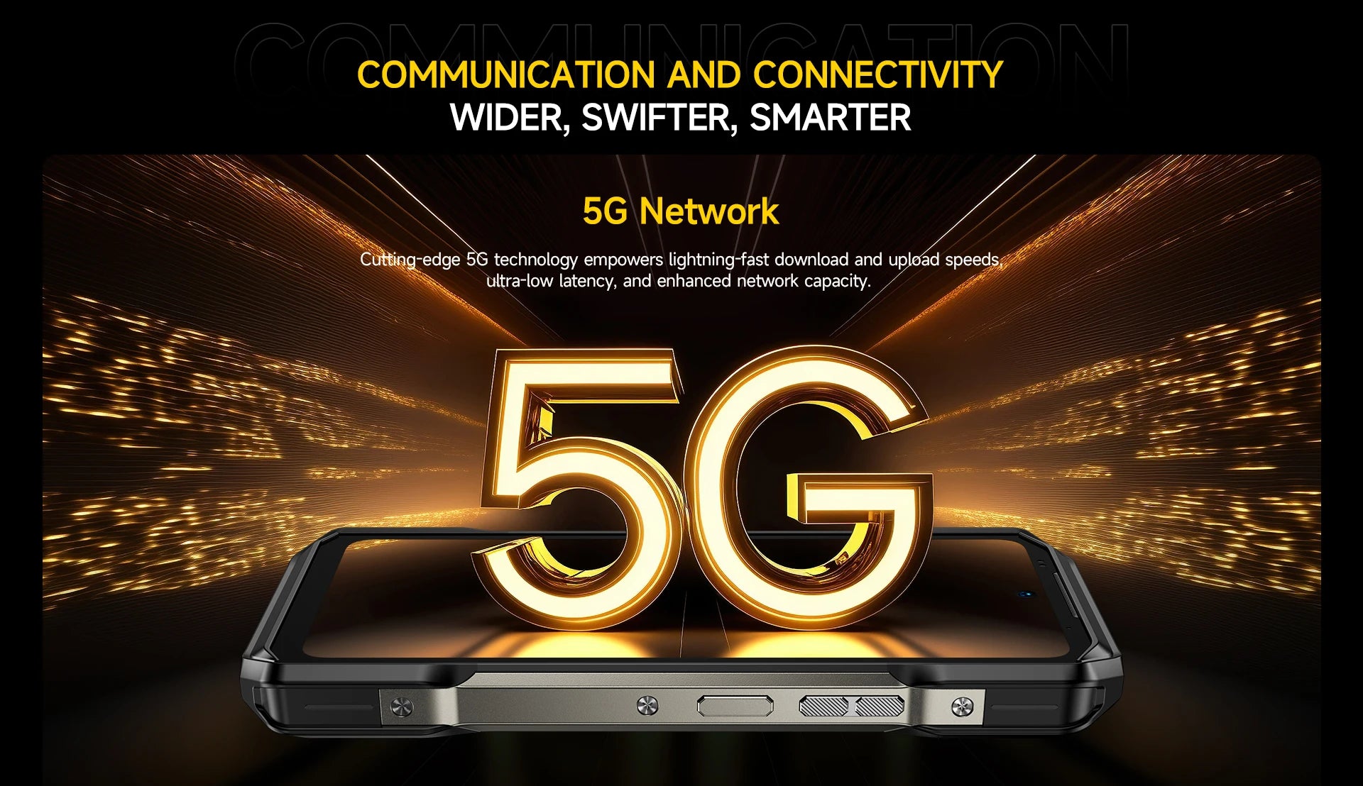 Ulefone Armor 27 Pro 5G 10600mAh Smartphone 50MP Camera 64MP Night Android 14 Rugged Phone Up to 24GB+256GB NFC Waterproof Phone