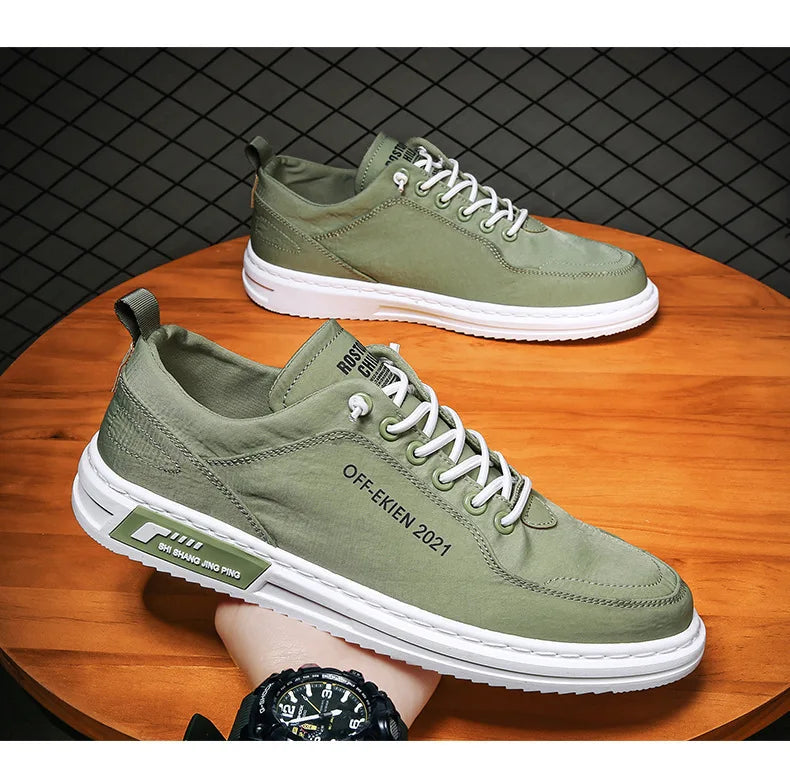 Men's Flats Shoes Luxury Men's Sneakers Spring Autumn 2025 Outdoor Sport Shoes for Men Fashion Vulcanized Shoe Tenis Para Hombre