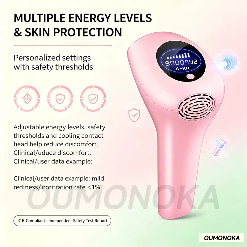 IPL Permanent Laser Epilator  Beauty Women's Shaver Bikini Care Appliances Facial Massage Photoepilator Choice Laser Hair Remova