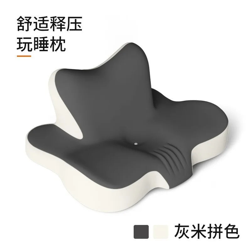 Deep Sleep Memory Cotton Pillow, Ergonomic Cervical Spine Support Pillow for Neck Pain Relief, Comfortable Body