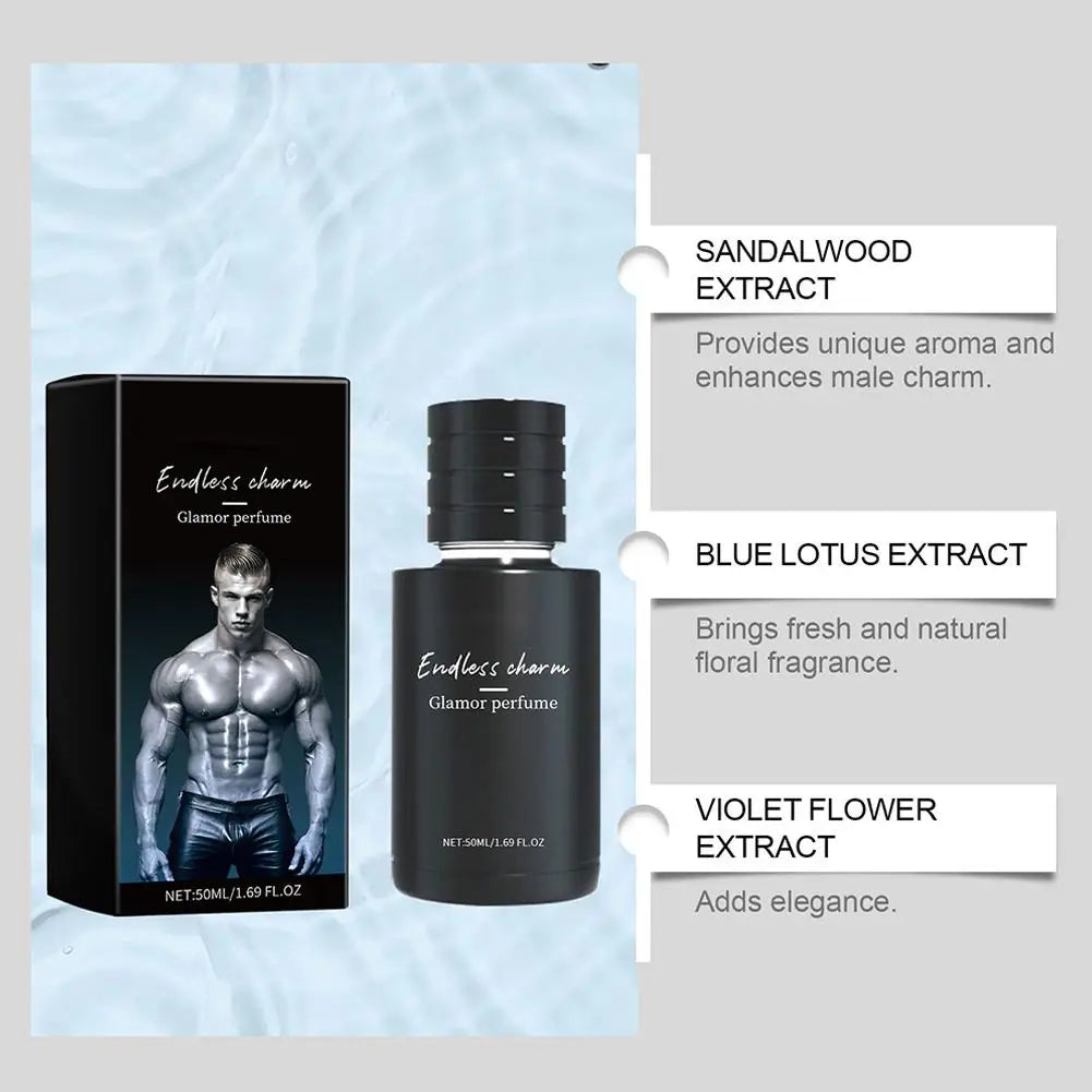 Men's Long Lasting Charm Body Fragrance Enhance Attractiveness Men's Body Fragrances Spray Long Lasting Men's Dating Fragrance