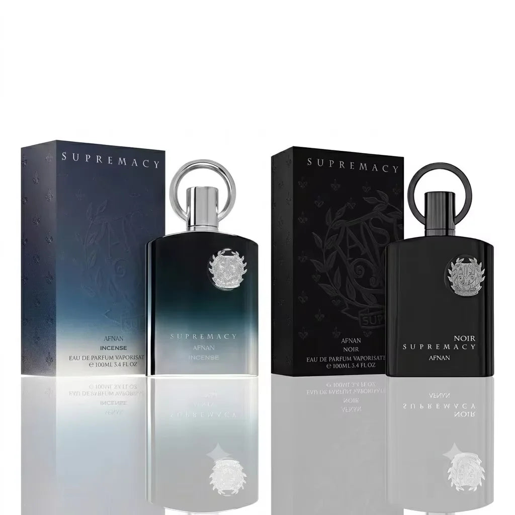High-Quality Supremacy Noir & Incense Perfume, Luxury EDP Spray for Men, Exquisite Oriental Woody Scent for Gifts.