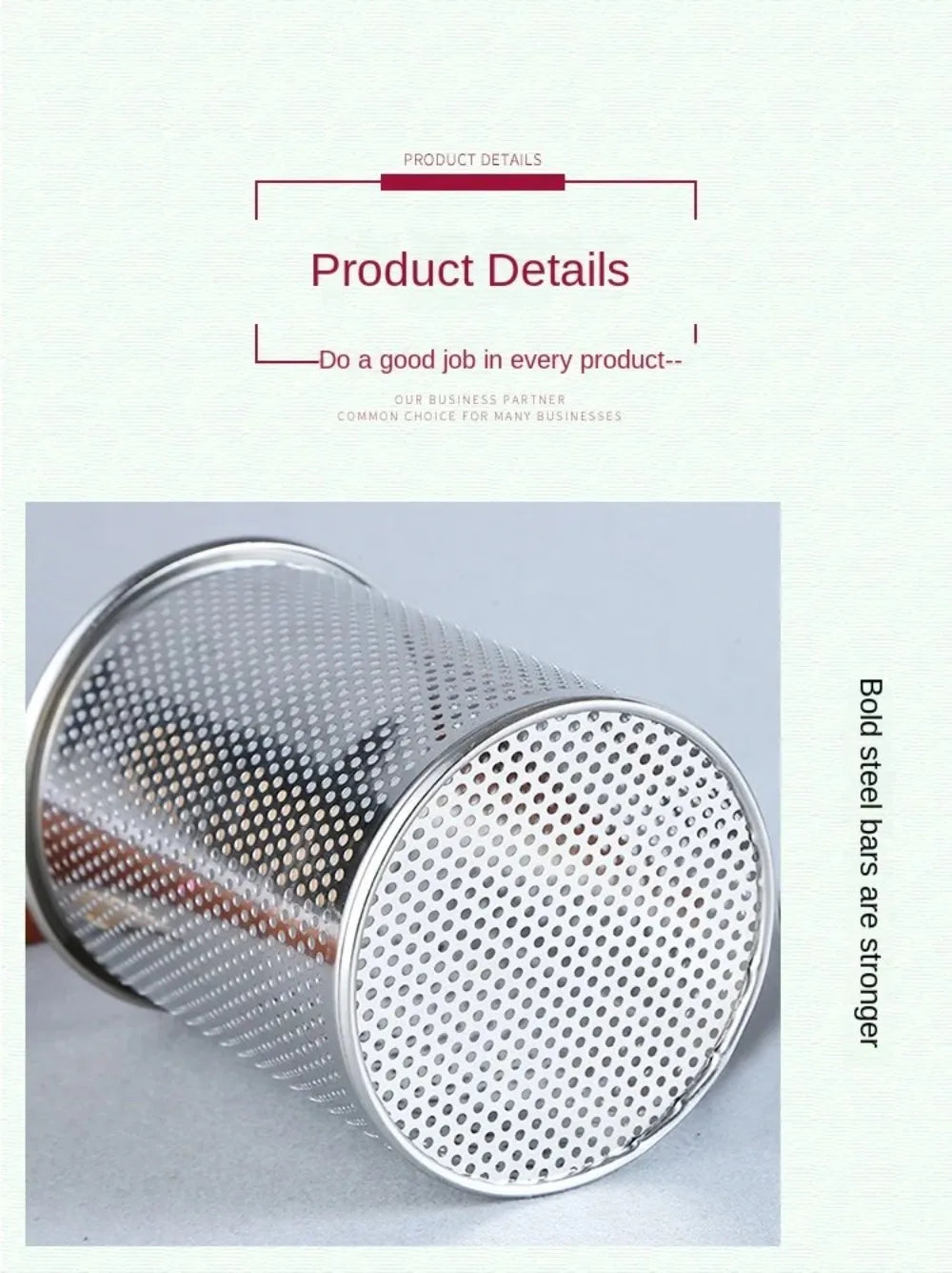 Durable Thickened Stainless Steel Funnel Kitchen Gadgets Wooden Handle Pasta Basket Strainer Multifunctional Noodle Funnel