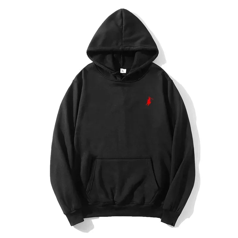 Fashionable printed outdoor sports sweatshirt with hood design, comfortable casual jacket
