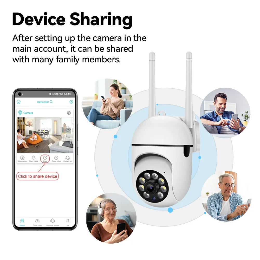 2.4G 8MP Cameras Wifi Video Surveillance IP Indoor Security Protection Monitor 5.0X Zoom Home Wireless Track Alarm O-Kam pro