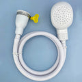 Universal Sink Spray Rubber Hose Handheld Rain Shower Head Portable Spray Head for Kitchen Bathroom Pet Cleaning Showerhead 1PC