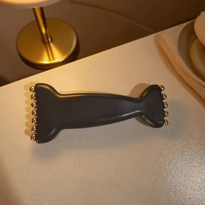 Reduce Puffiness Massager Face Lifting And Tightening Traditional Brass Meridian Brush Skin Scraping Eye Body Spa Facial Beauty