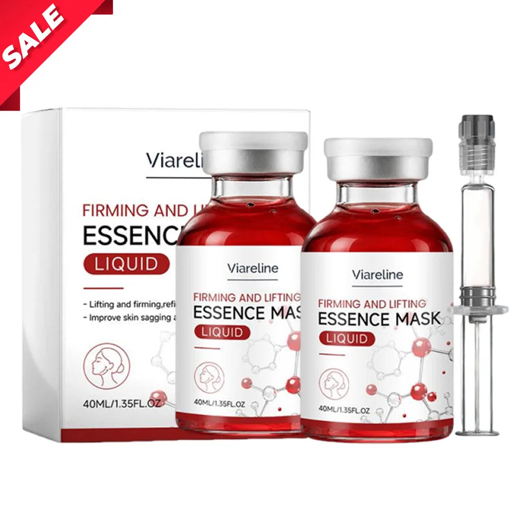Lifting Firming Essence Mask Liquid 40ml Deep Hydrating Face Serum for Fine Lines & Sagging, Pore Minimizing Skin Care