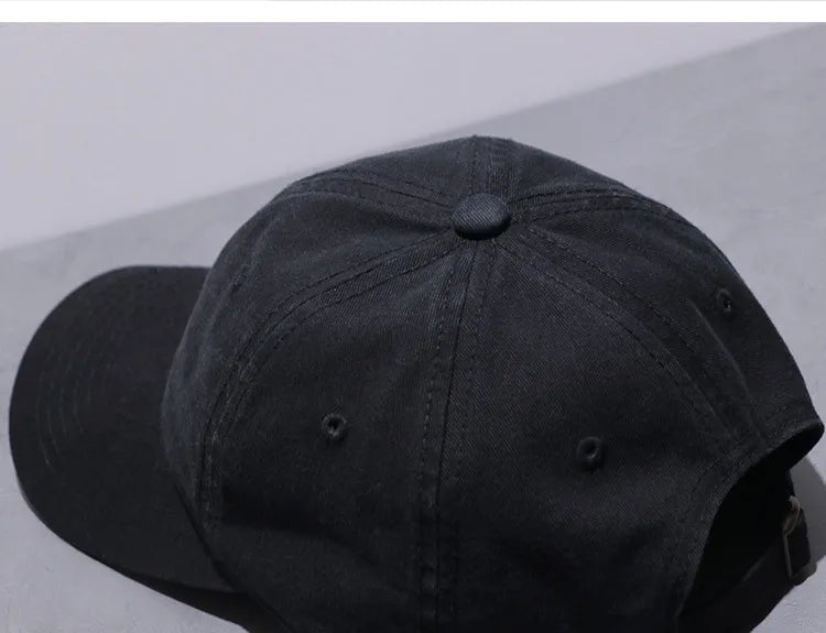 Unisex Cotton Trucker Hat Solid Soft Breathable Sun Hats Men Solid Baseball Cap Sports Hat Snapback Hat Golf