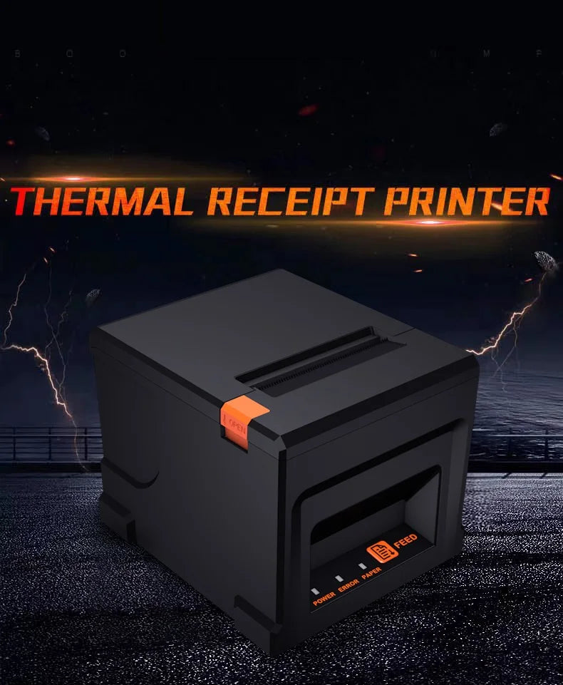 Factory Direct Sales Thermal Receipt Printer With Auto Cutter 80mm 3 Inch