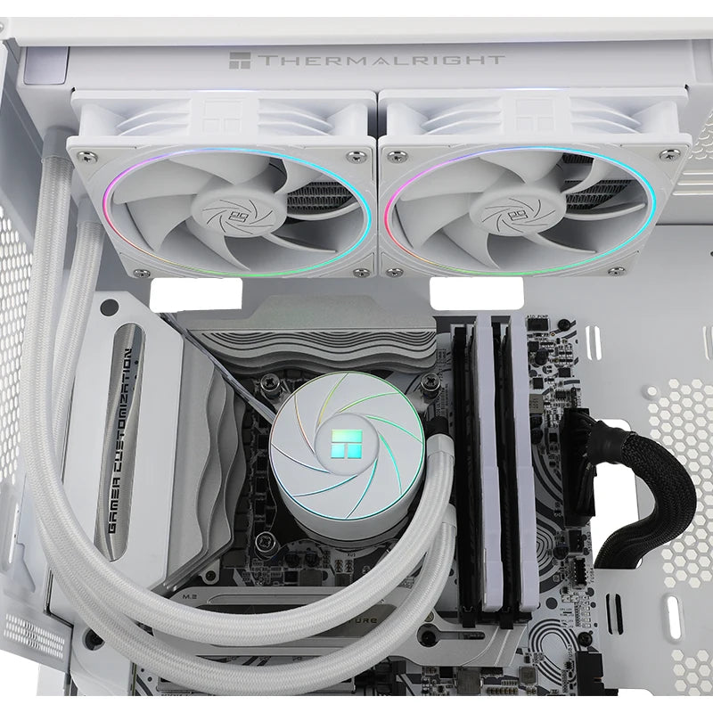 Thermalright Aqua Elite White 240 V2 All-in-one water cooling radiator Halo ARGB supports LGA1700/115X/2011/AM5/AM4