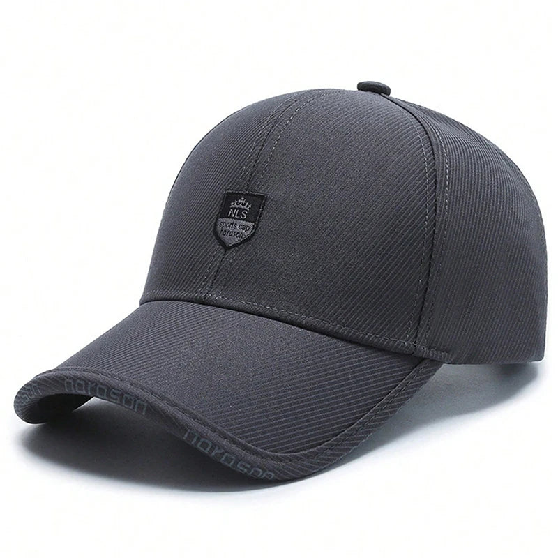 Unisex NLS Letter Crown Label Baseball Caps Spring Autumn Outdoor Adjustable Casual Hats Sunscreen Hat