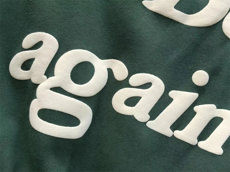 Foam Logo Ye Must Be Born Again Hoodie Men Women Best Quality Oversize Kanye West CPFM.XYZ Sweatshirts