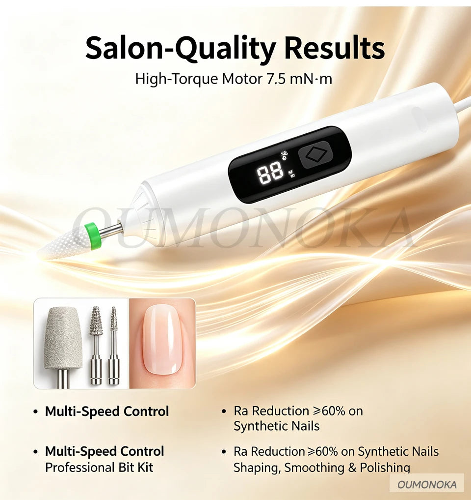 Professional Electric Nail Drill Machine Lathe Kit Nail Sander File for Manicure Cutter Set Art Supplies Salon Grinder Tools