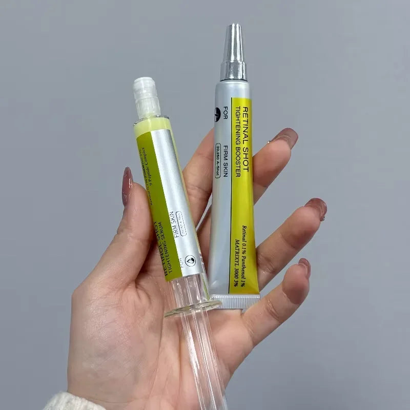 Retinol Firming Gentle Moisturizing Essence Set Vitamin C Moisturizing Eye Cream Improve Dark Skin Dark Eye Circles Fine Lines