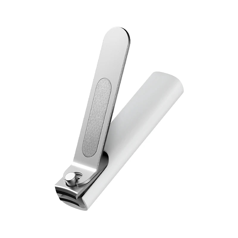 Mijia Anti-Splash Nail Clipper 420 Stainless Steel Sharp Durable Portable Pedicure Trimmer Nails File with Storage Shell